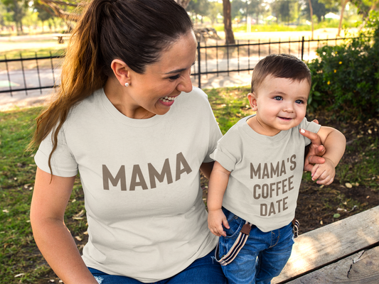 T-Shirt Mama's Coffee Date Mini