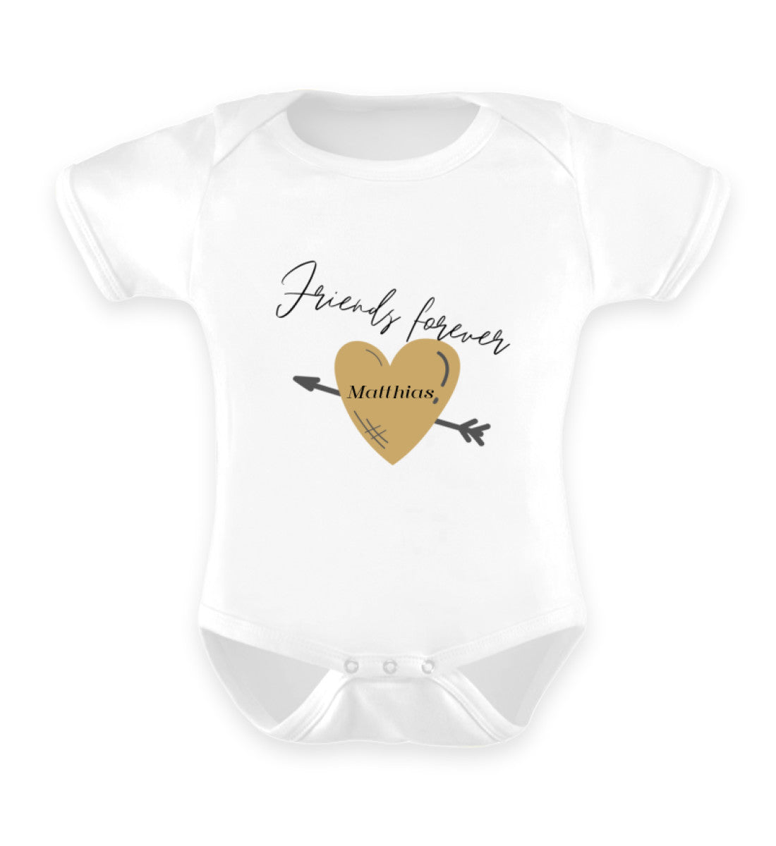 Babybody Zwillinge "friends forever"